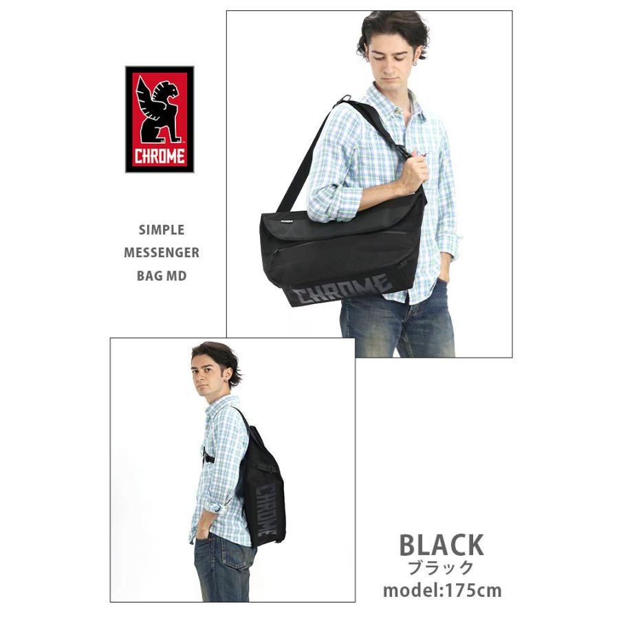 CHROME INDUSTRIES クローム インダストリーズ SIMPLE MESSENGER BAG MD メッセンジャーバッグ ショルダー レディース メンズ ブランド | CHROME | 10