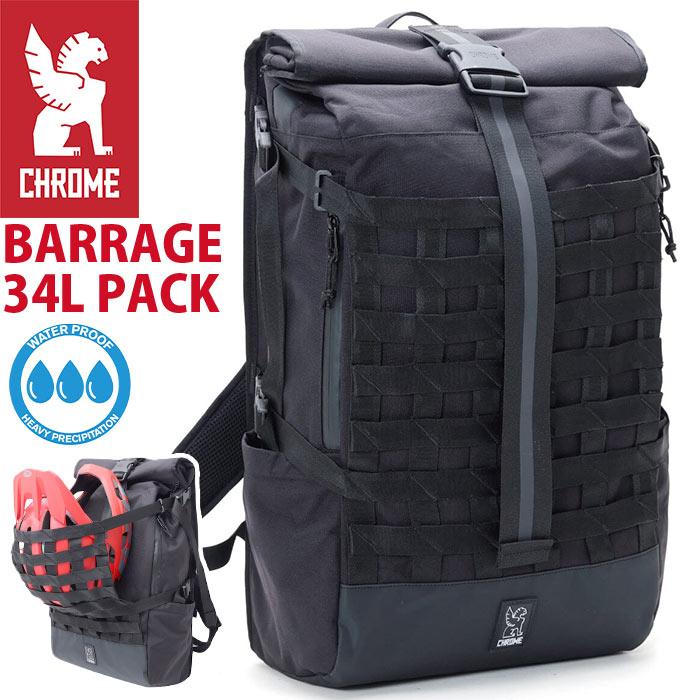 CHROME BARRAGE 34L ロールトップメッセンジャーバッグ BARRAGE CARGO(バラージ カーゴ) BACKPACK| クローム