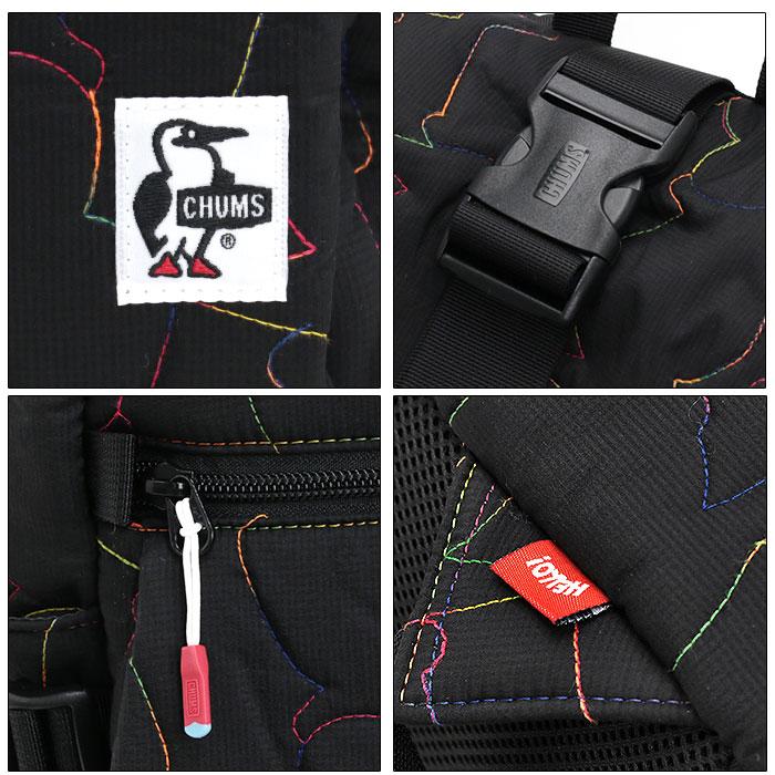 CHUMS（チャムス） リュックサック ロールトップ 口折れ キルティング Booby Stitch Roll Top Backpack ...