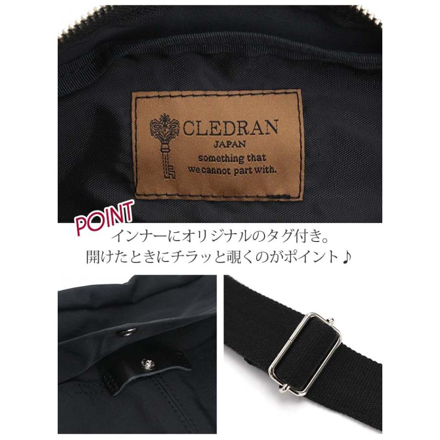CLEDRAN（クレドラン） ショルダーバッグ レディース メンズ 日本製