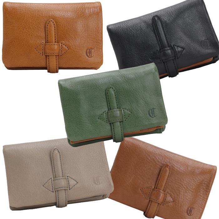 CLEDRAN ブラック ミニ財布 CLEDRAN クレドラン 財布 日本製 正規品 二つ折り財布 アドレ M