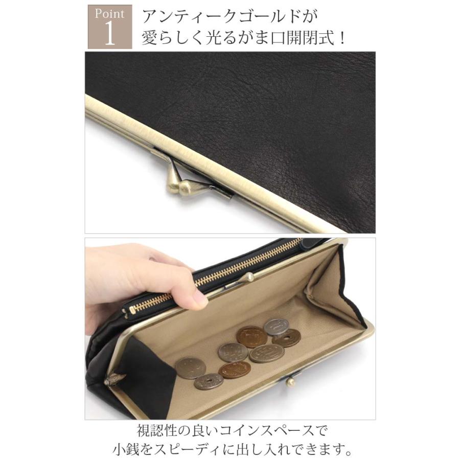 CLEDRAN（クレドラン） 財布 日本製 正規品 VIF ヴィフ 長財布 がま口