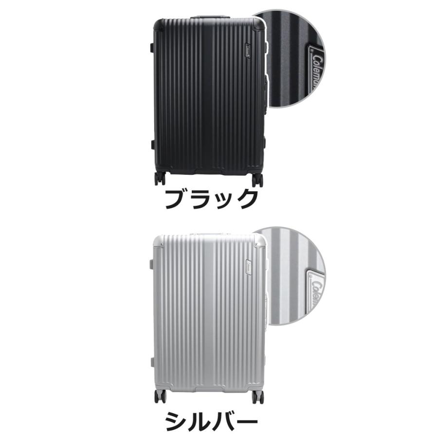 Coleman（コールマン） キャリーバッグ 大容量 スーツケース LLサイズ