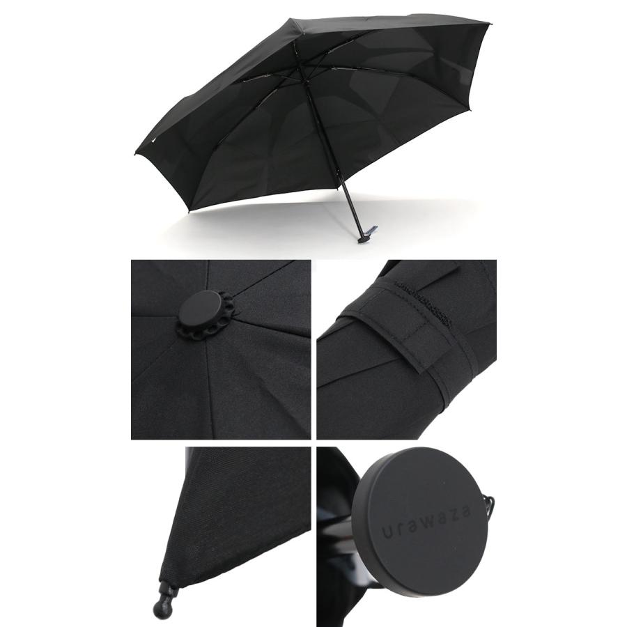 estaa（エスタ） 傘 折りたたみ傘 晴雨兼用 urawaza ウラワザ 3秒で