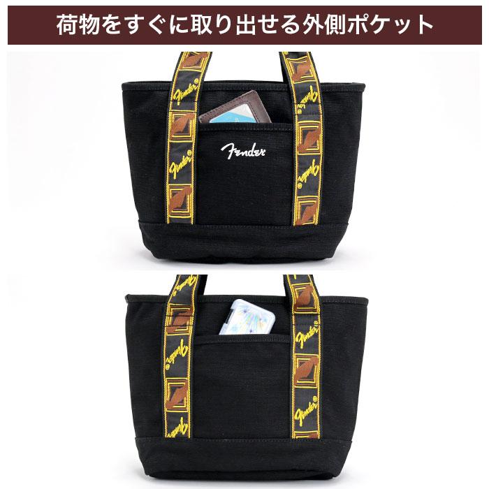 フェンダー トートバッグ Fender スタンダードタイプ トートバッグ(S) トート 手提げ 手持ち B6 布 シンプル カジュアル ロゴ サブバッグ ミニトート ミニ｜bellezza｜05