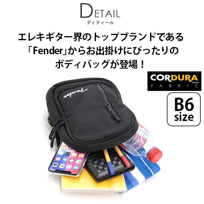 Fender（フェンダー） ボディバッグ メンズ 男 ウエストポーチ ボディ