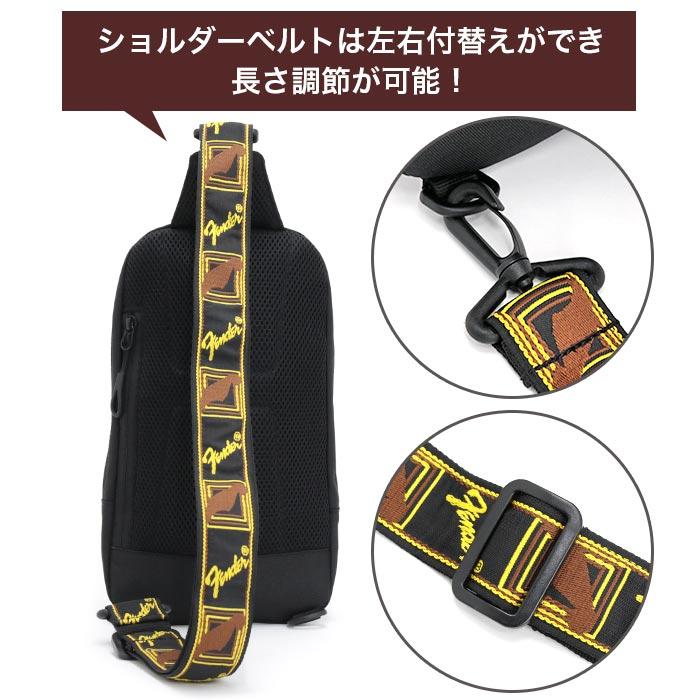 Fender（フェンダー） ボディバッグ メンズ 男 ウエストポーチ ボディ
