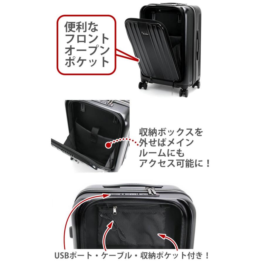 Fender（フェンダー） スーツケース メンズ レディース 大容量