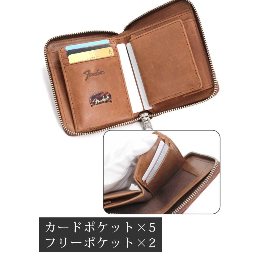 Fender（フェンダー） 財布 メンズ レディース 二つ折財布 ミドル