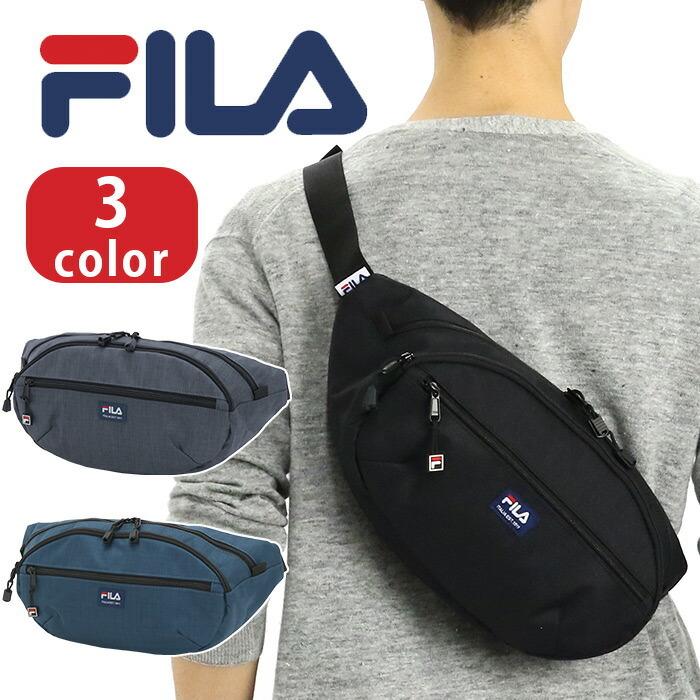 FILA ウエストバッグ フィラ ボディーバッグ ウエストポーチ サブバッグ アウトドア 旅行 バッグ かばん メンズ :fila-095:バッグリュックの通販Bellezza  - 通販 - Yahoo!ショッピング