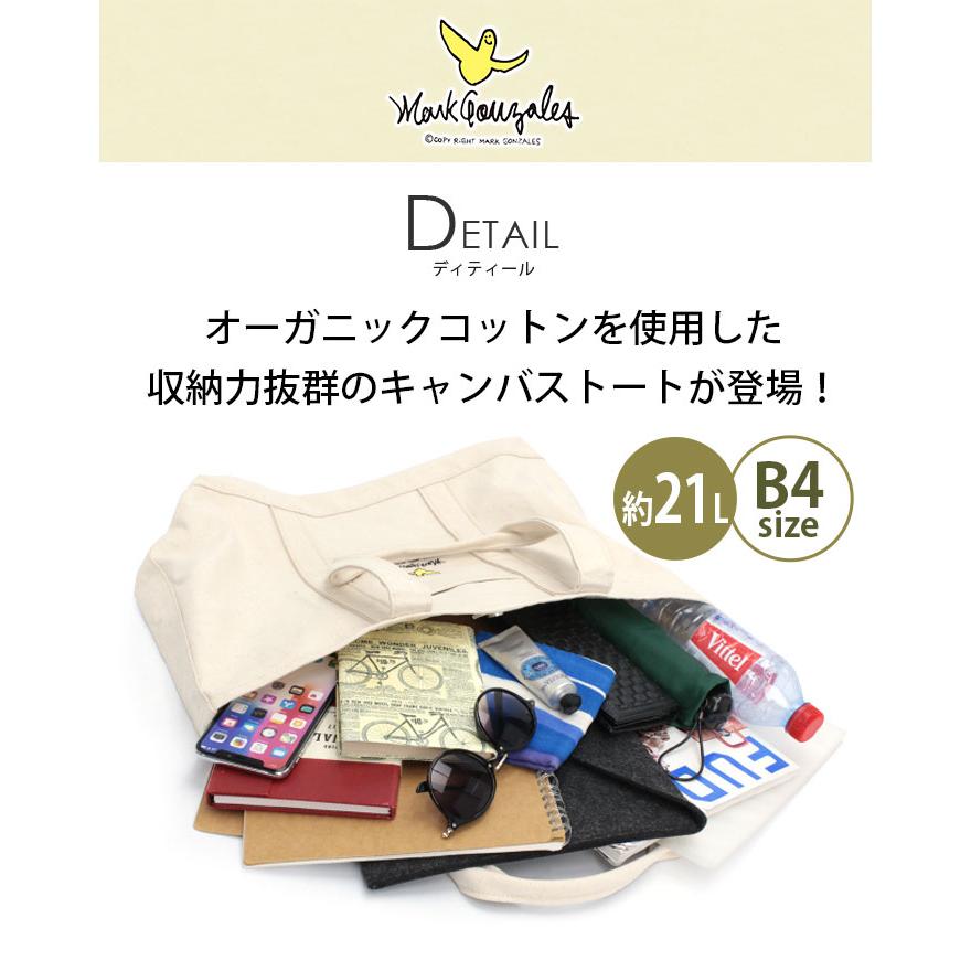 Mark Gonzales マークゴンザレス トートバッグ キャンバス A4 B4 21L