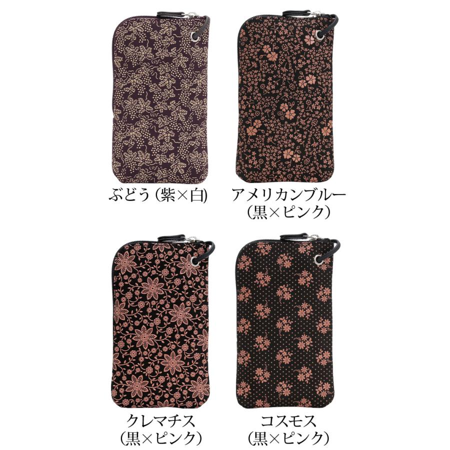 印傳屋（INDEN-YA） スマホショルダー 甲州印伝 スマホポシェット