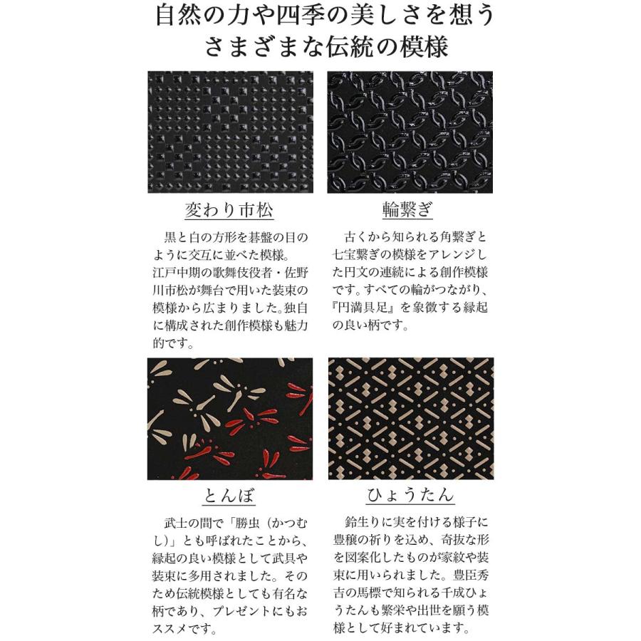 印傳屋（INDEN-YA） 財布 甲州印伝 束入 メンズ 長財布 ロング