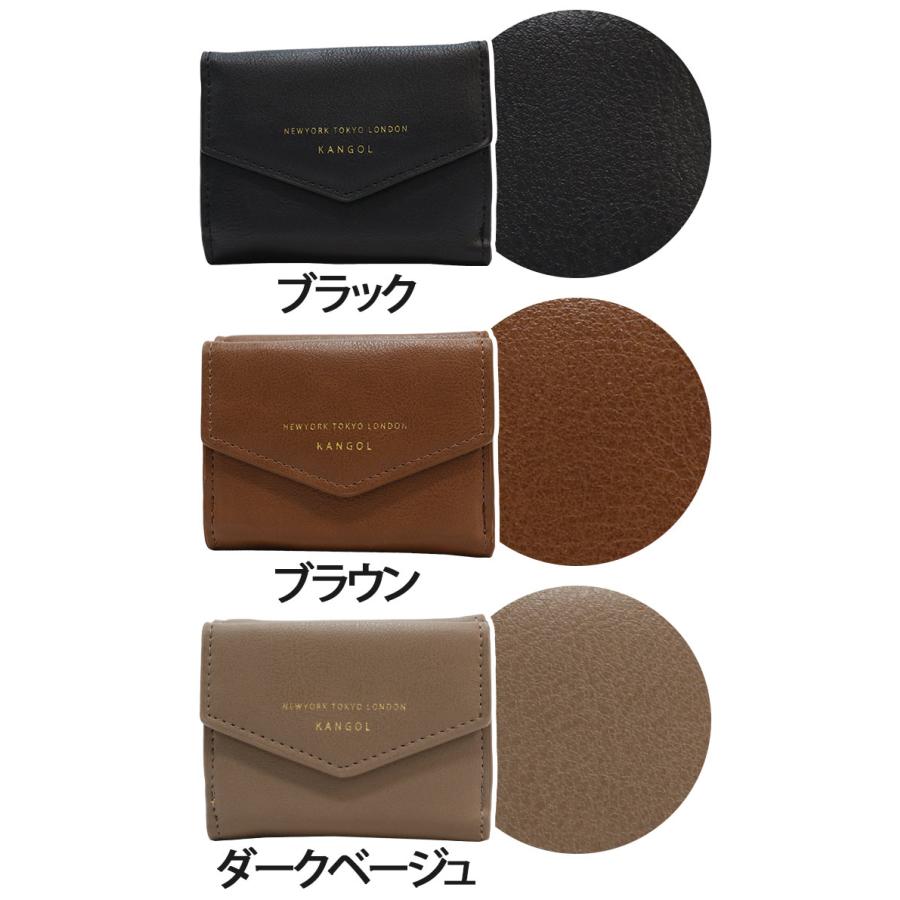 KANGOL（カンゴール） 財布 レディース 三つ折り財布 三つ折り 折り