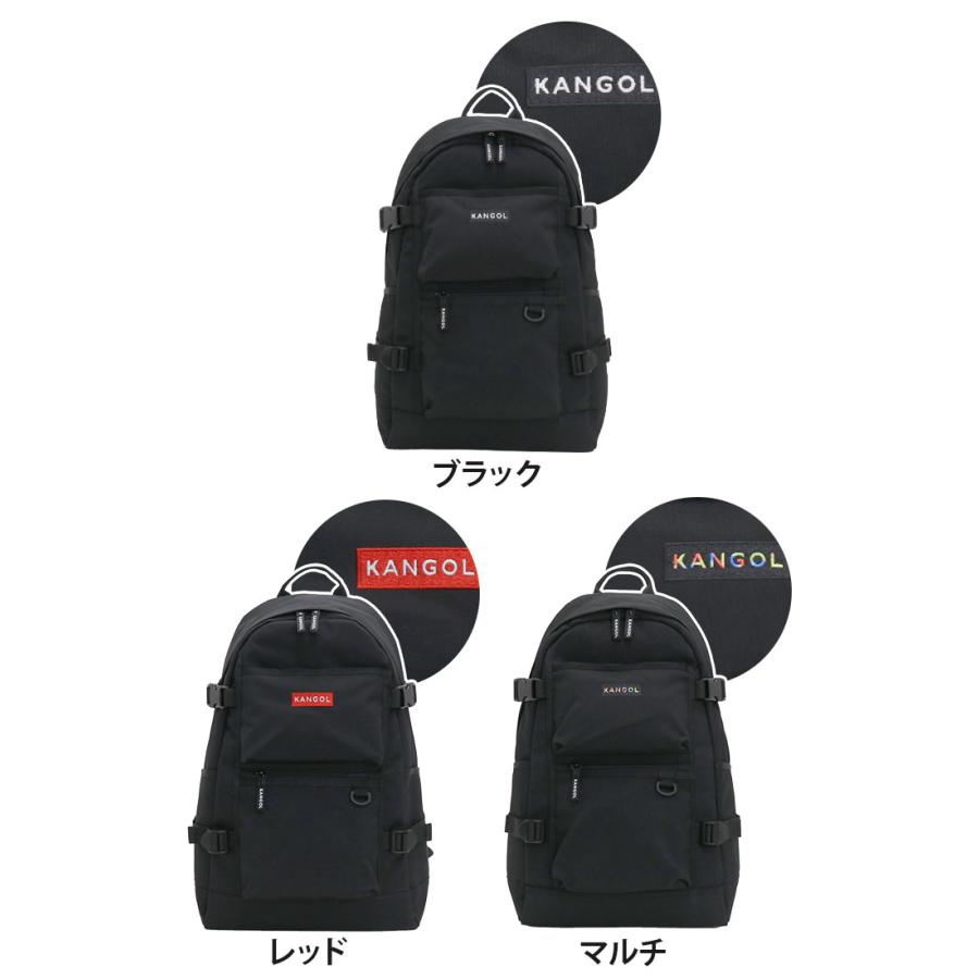 KANGOL リュック　バックパック　黒 KANGOL リュック カンゴール メンズ レディース リュックサック