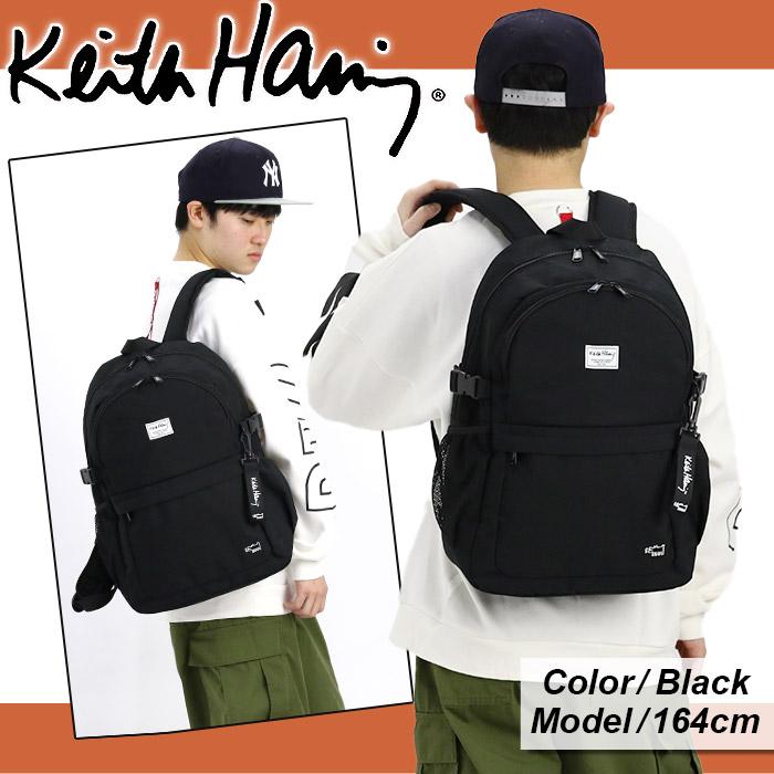 リュックサック Keith Haring キースへリング スクール ラウンドリュック 26L リュック バックパック バッグ かばん A4 B4｜bellezza｜14