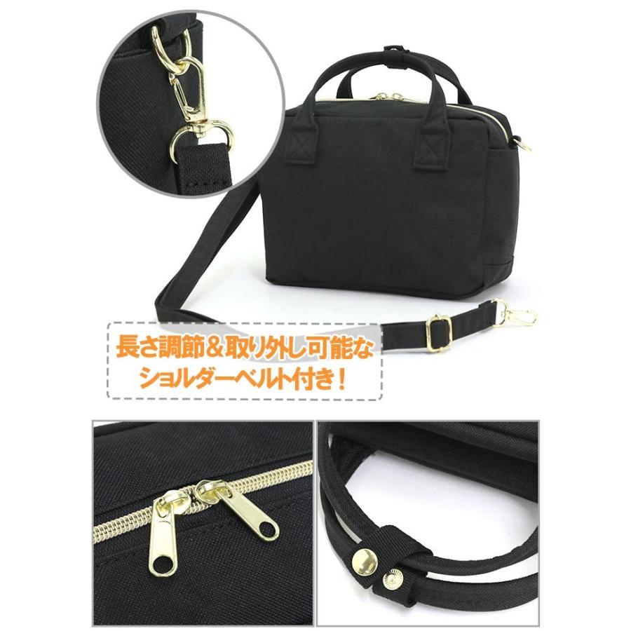 ミニボストン anello アネロ 2way ショルダー ボストン バッグ ミニ ショルダー メンズ レディース ブランド 旅行 レジャー 正規品 サブバッグ 斜め掛け 女性 | anello | 13