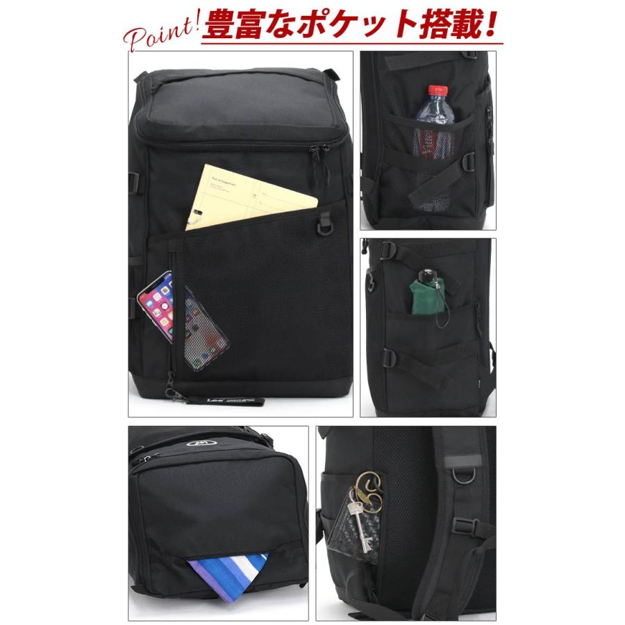 Lee リー リュック リュックサック メンズ レディース 大容量 デイパック バックパック バッグ カバン ユニセックス スクール アウトドア 旅行 | Lee | 09