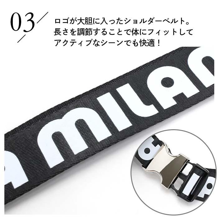 mila milan（ミラ・ミラン） ボディバッグ ウエストポーチ ワン