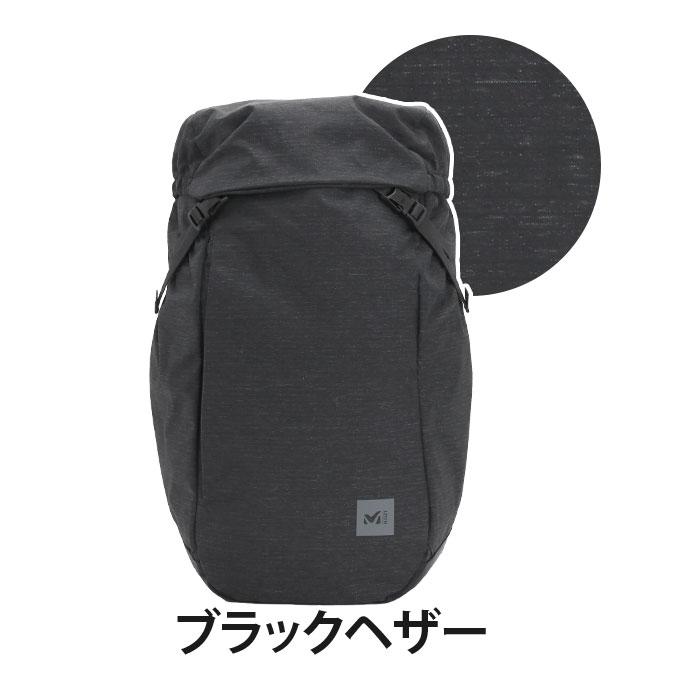 MILLET ブラック リュックサック MILLET 【SALE 30％OFF】 リュックサック ミレー フラップ