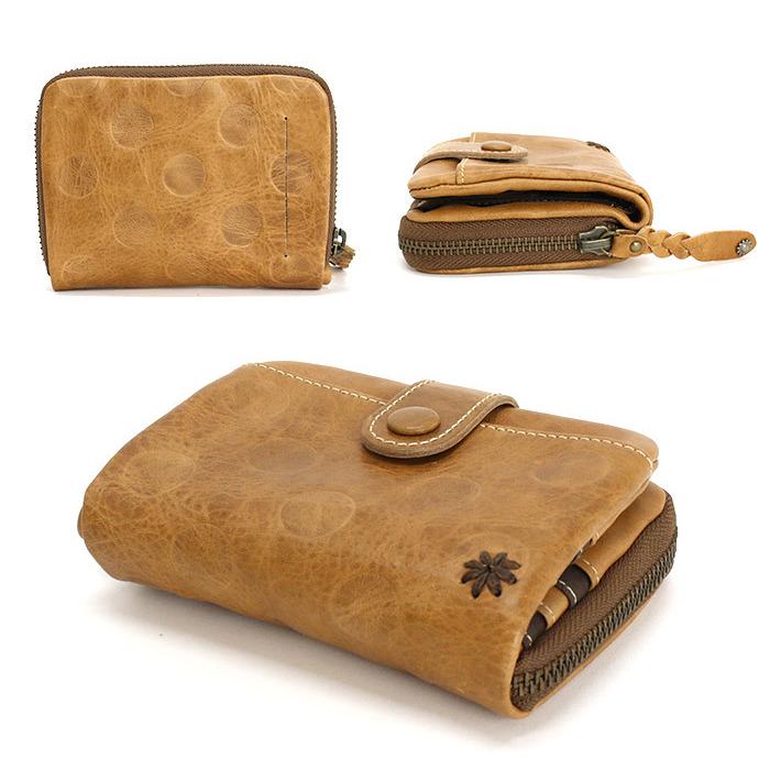 レディース 財布 二つ折り財布 折りたたみ財布 本革 牛革 レザー お財布 革財布 女性 男性 メンズ ユニセックス サイフ Nd 315 バッグ リュックの通販bellezza 通販 Yahoo ショッピング