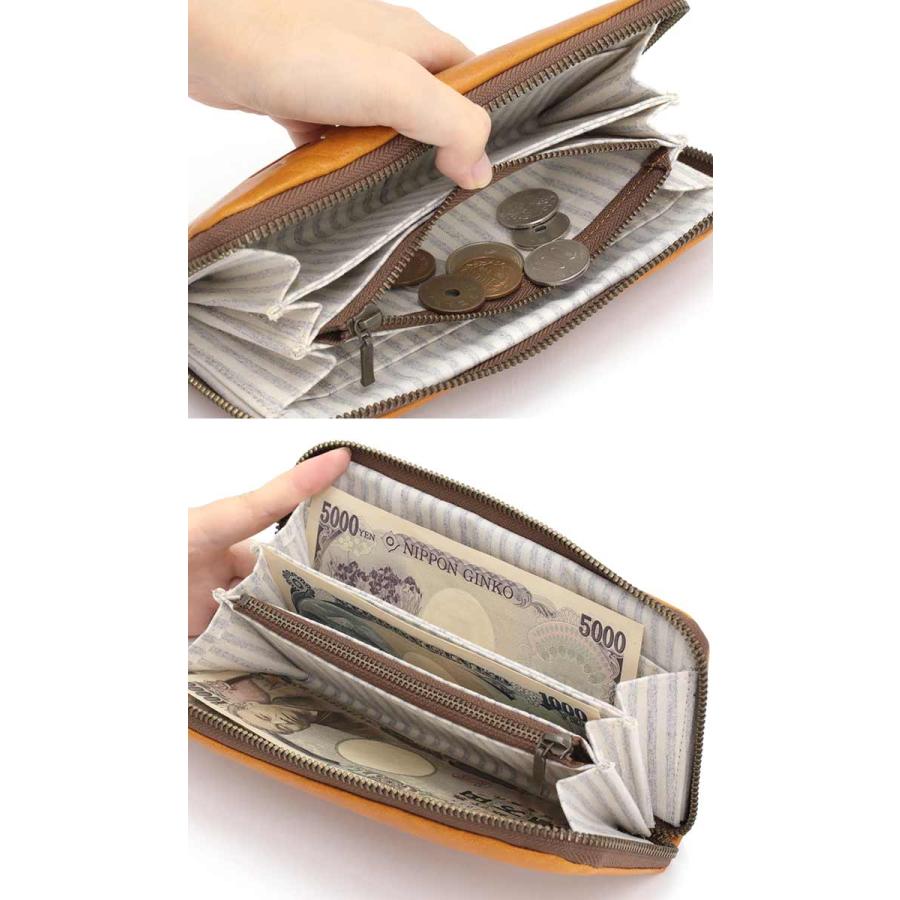 moz（モズ） 財布 レディース 長財布 Elk エルク ラウンド財布