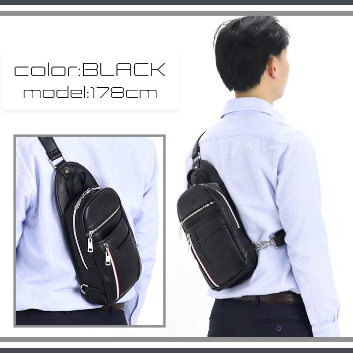 NICOLE（ニコル） メンズ ボディバッグ ワンショルダー 正規品 ななめ