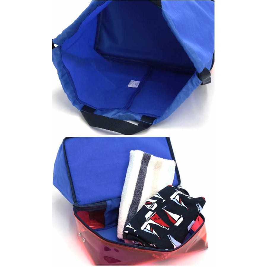 プールバッグ オーシャンアンドグラウンド OCEAN ＆ GROUND ナップザック ビニールバッグ スイムバッグ ビーチバッグ プール 小学生 水着 男子 女子 お出かけ | Ocean&Ground | 10