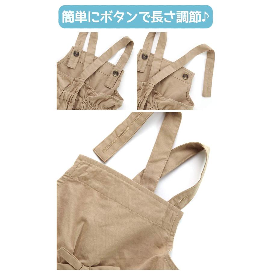 オーシャンアンドグラウンド エプロン キッズ 女の子 OCEAN ＆ GROUND 子供 エプロンセット タックフレアエプロン 女の子用エプロン | Ocean&Ground | 06