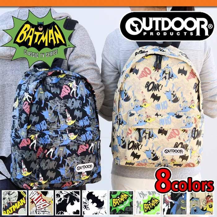 リュックサック アウトドア バットマン コラボ リュックサック Outdoor Products アウトドアプロダクツ デイパック Batman 送料無料 Od 026 バッグ リュックの通販bellezza 通販 Yahoo ショッピング