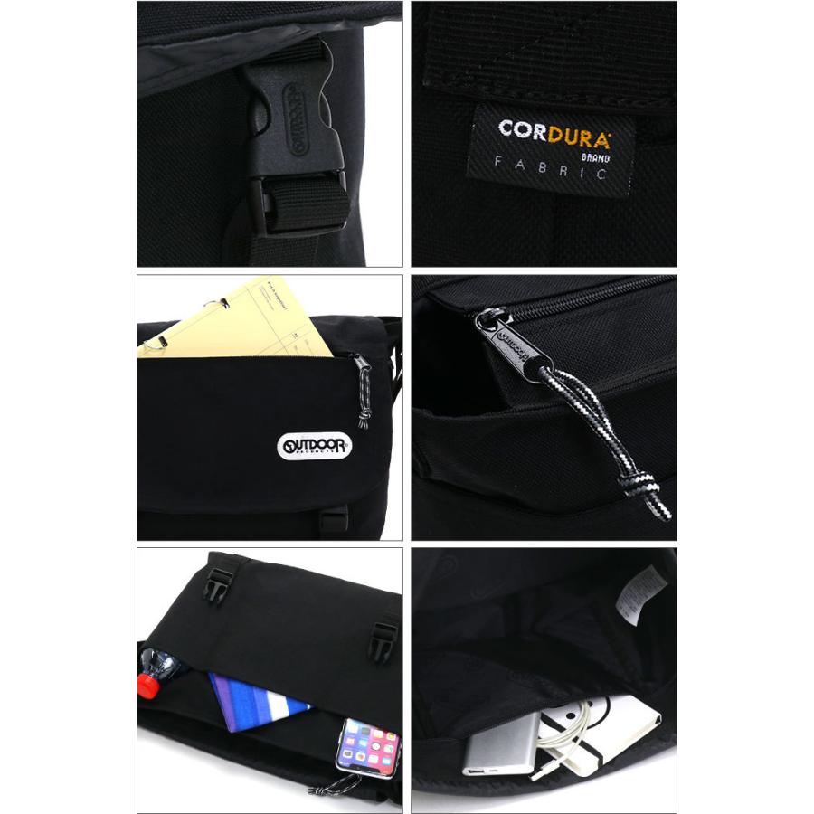 【SALE 16%OFF】 メッセンジャーバッグ OUTDOOR PRODUCTS アウトドアプロダクツ ショルダーバッグ 男性 女性 男女兼用 レディース メンズ 旅行 軽量 ナイロン | OUTDOOR PRODUCTS | 10