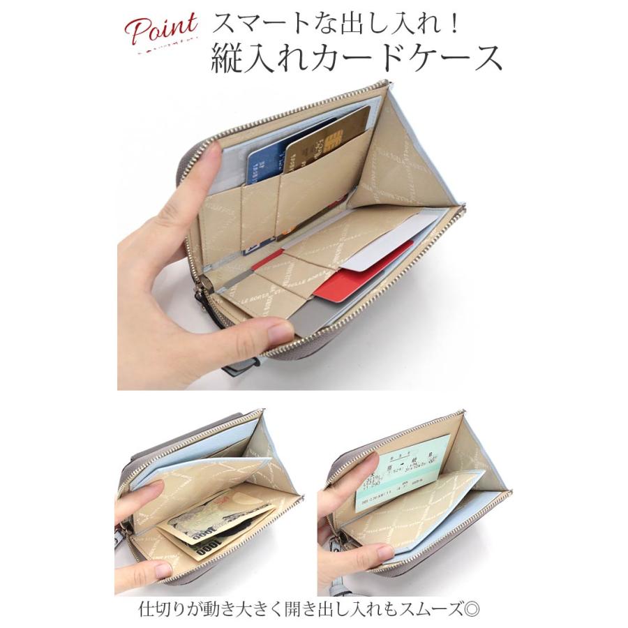 PELLE BORSA（ペレボルサ） 財布 PELLE BORSA L字ファスナー