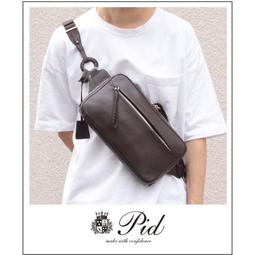 P.I.D メンズ ボディバッグ ピーアイディー エクリール ショルダー