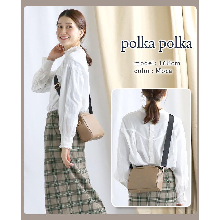 polka polka（ポルカポルカ） ショルダーバッグ レディース 斜め掛け