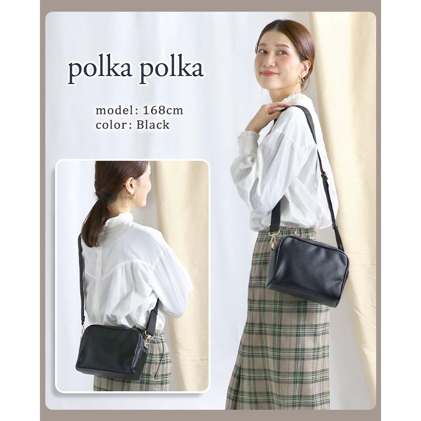 polka polka（ポルカポルカ） ショルダーバッグ レディース 斜め掛け