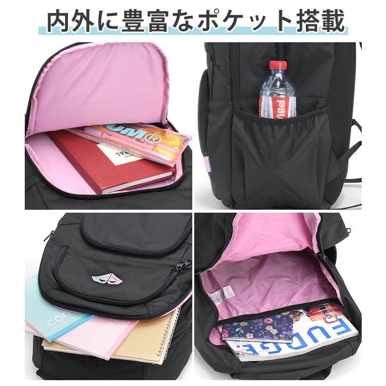 ロキシー ROXY リュック リュックサック バックパック デイパック ミラー付きマルチポケット 30L A4 B4 大容量 通学 通勤 レディース 女性 RBG251302 | ROXY | 06