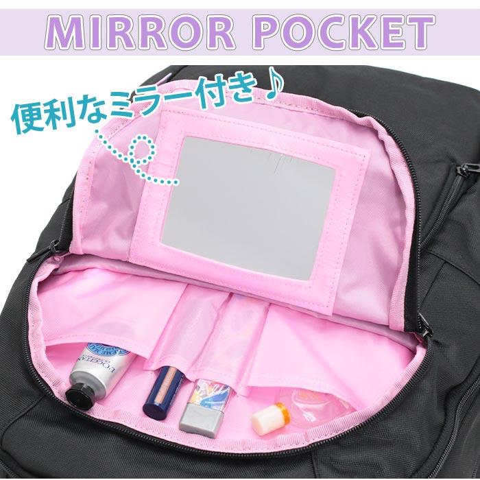ロキシー ROXY リュック リュックサック バックパック デイパック ミラー付きマルチポケット 30L A4 B4 大容量 通学 通勤 レディース 女性 RBG251302 | ROXY | 07
