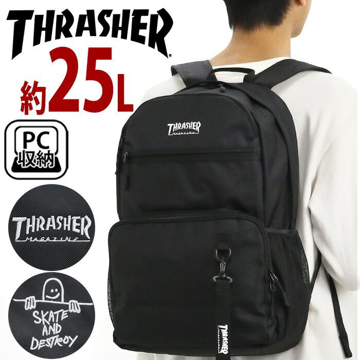 THRASHER（スラッシャー） リュック メンズ 25L リュックサック バック