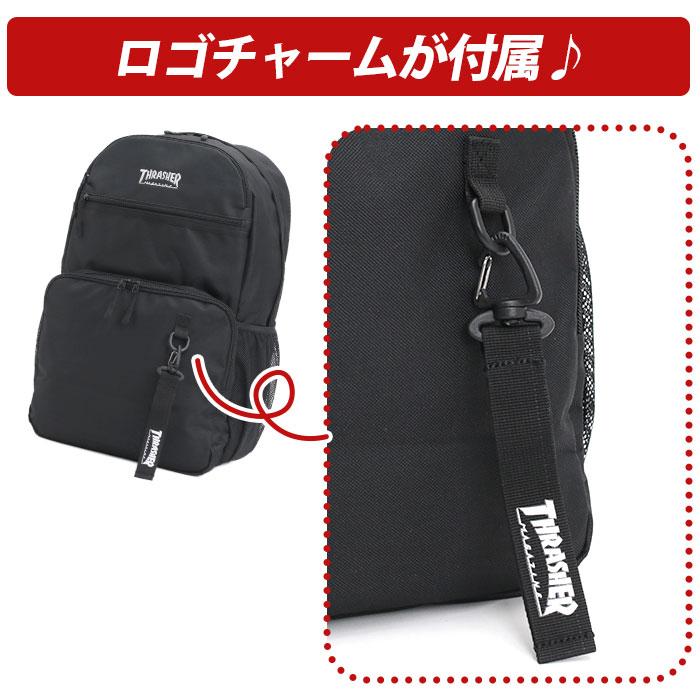 新品　THRASHER スラッシャー　リュック 25L (撥水加工)A4収納　赤 THRASHER（スラッシャー） リュック メンズ 25L リュックサック バック