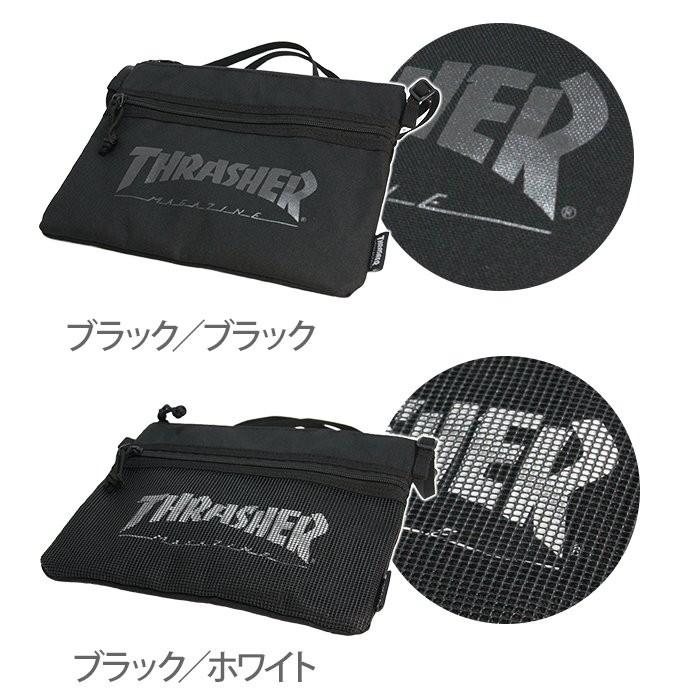 サコッシュ THRASHER スラッシャー ミニショルダー メンズ レディース ブランド 送料無料 ショルダーバッグ｜bellezza｜02