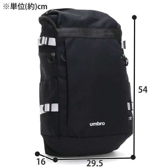 リュックサック アンブロ umbro メンズ レディース ユニセックス スクエア リュック 26L 消臭 抗菌 PC タブレット | umbro | 16