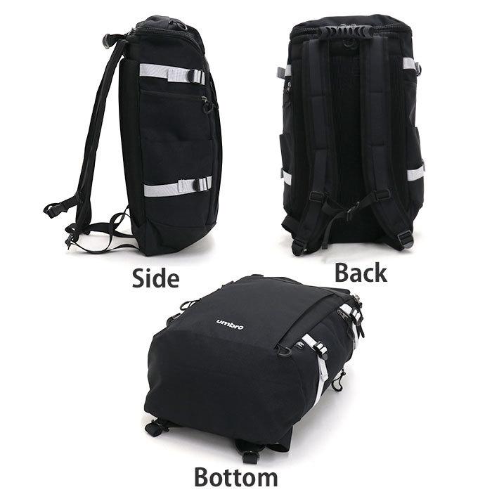 リュックサック アンブロ umbro メンズ レディース ユニセックス スクエア リュック 26L 消臭 抗菌 PC タブレット | umbro | 17