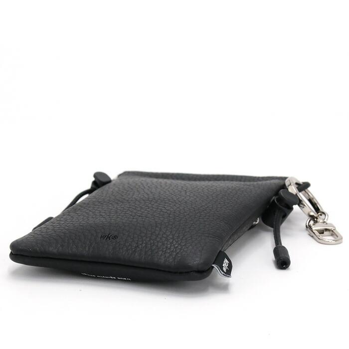 ワク スマホショルダー レディース メンズ waku スマホポーチ ショルダーバッグ ミニショルダー ショルダー バッグ かばん 斜め掛け 女性 マザーズバッグ ママバッグ 貴重品 サブバッグ おしゃれ シンプル カジュアル きれいめ ブラック 牛革 レザー 軽量 WK-0045 【CPT】 waku（ワク） スマホショルダー レディース メンズ スマホポーチ