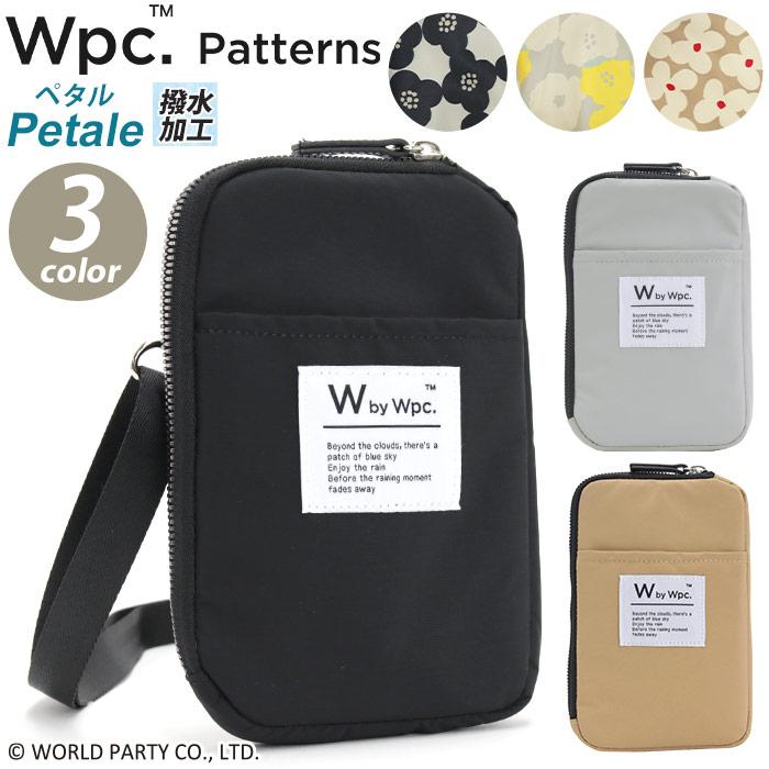 ★スマホショルダーバック ノベルティ★ Wpc. スマホショルダー Patterns ワールドパーティー ショルダー