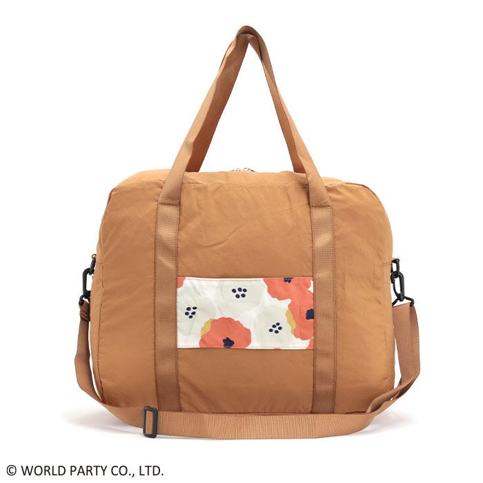 大きめ縦長ボストンバッグ☆ ジョリーフルール Wpc. ボストンバッグ レディース Patterns ワールドパーティー