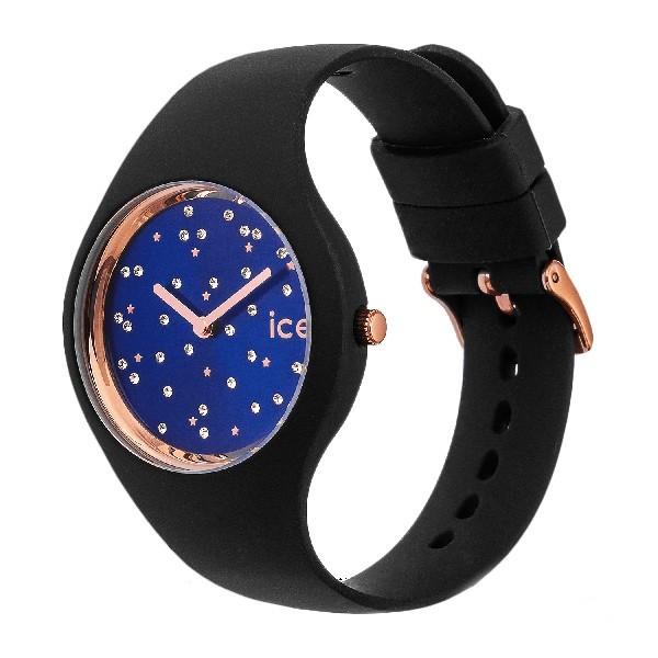 アイスウォッチ ICE WATCH 腕時計 ペアウォッチ（2本セット） ICE cosmos Star Deep blue アイスコスモ スワロフスキー 40mm ＆ 34mm 016294 016298｜bellmart｜05