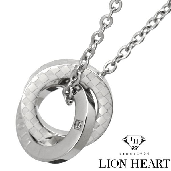 ライオンハート LION HEART ペアネックレス/ペンダント（２本セット） メンズ＆レディース ステンレス製 04N135SMS 04N135SLYG｜bellmart｜02