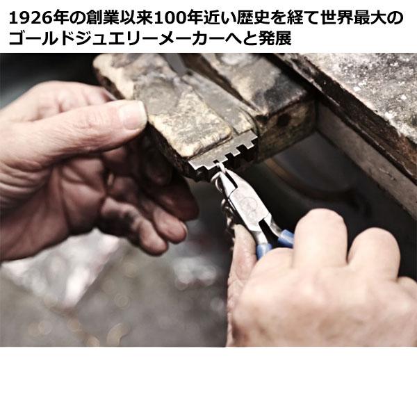 ウノアエレ UNOAERRE ペンダント チェーンセットモデル ネックレス ラブノット 恋結び LOVE KNOT 18金 K18YG イエローゴールド イタリア製 25601の画像
