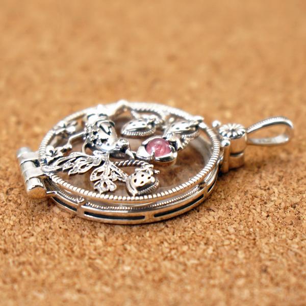 ウィリアムモリス WILLIAM MORRIS いちご泥棒 ルーペペンダント