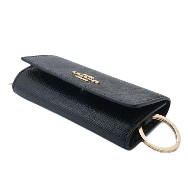 コーチ COACH 6連キーケース キーリング付 ブラック 58359 LIBLK